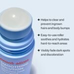 Peach Slices - Smoothing Solution Ingrown Hair Treatment (1.69 oz) - Smooth, Relieve, Soften Skin - 360 Roller - BHA, AHA, PHA, Niacinamide, Licorice - Vegan & Cruelty Free - Korean Skin Care & Beauty - Image 3