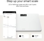 Withings Body - Digital Wi-Fi Smart Scale with Automatic Smartphone App Sync, BMI, Multi-User Friendly, with Pregnancy Tracker & Baby Mode - Image 3