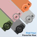 OMOTON TP06-E [3-Adjust] Sturdy Compact Magnetic Phone Tripod for iPhone 17 | Mini Phone Stand for MagSafe, Two 1/4" Screw& Arca, Fold Hook, Fits Vlog, Creators, Live, Women Men Gift, Travel Essentials - Image 6
