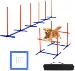Dog Agility Training Equipment, 4-Sets Adjustable Dog Jumps & Hurdles Set for Backyard, Outdoor Dog Obstacle Course Training Starter Kit with Weave Poles, Pause Box & Carrying Bag for Large Small Dogs - Image 2