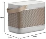 Bang & Olufsen Beolit 20 Portable Bluetooth Speaker - Grey Mist | Wireless Charging, Loud 360 Degree Sound, Home and Outdoor, Qi Phone Charger Pad - Image 17