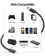 Superer Micro USB Charger Cable Fit for PS4 Controller, Kindle Paperwhite, Amazon Fire Tablet, Roku Streaming Stick, Fire TV Stick, Xbox One S/X, Android Phone Fast Charging Data Sync Power Cord - Image 5