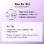 numbuzin No.9 NAD+ Salmon PDRN Toner, Glass Skin Hydrating Toner with Peptides & Niacinamide, Instant Plumping, Firming & Anti-Aging Korean Skincare, 5.07 fl oz - Image 8
