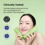 beplain Mung Bean pH-Balanced Cleansing Foam for Sensitive Skin, 5.4 fl oz - Image 6