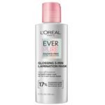 L'Oreal Paris Sulfate Free Glossing Lamination Hair Mask, 5-Minute Rinse-Off Hair Treatment with Glycolic Acid for Glass Shine, Smoothness & Soft Feel, Color Caring, EverPure, 5.1 Fl Oz - Image 2