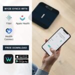Wyze Smart Scale X Digital Bathroom Scale for Body Weight and Fat (Black) | BMI Muscle Mass Body Composition Scale, ITO Glass, Baby/Pet/Luggage Modes, Batteries Included, Syncs with Fitness Apps - Image 5