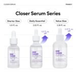 FRANKLY Closer Serum | Pore Minimizer Serum | 1.01 fl oz | 9 Peptides, Vegan Collagen, Adenosine, PHA | Korean Pore Minimizer for Glass Skin, Anti-Aging, Hydration, Elasticity - Image 4