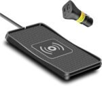 Wireless Charger Car Charging pad 15W Fast Wireless Phone Charger Cell Phone Flat Charging mat Compatible with iPhone 11/12/12/14/15 Galaxy S21/S22/S23/24 NOTE10(C3Y) - Image 2