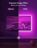MATICOD LED Lights for TV Led Backlight, 9.84ft RGB Led Strip Lights USB TV Lights Behind 32-43in, APP Remote Control Music Sync TV Led Light for Bedroom Gaming Home Décor - Image 4