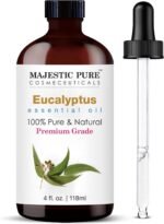 Majestic Pure Eucalyptus Essential Oil for Diffuser - 4 Fl Oz | 100% Natural Essentials Oils Ideal for Humidifier, Air Freshening, Cleaning Home, Bath, Steam Inhalation and Massage - Image 2