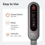 SHINE WELL Leg Compression Massager, Leg Massager for Circulation and Pain Relief, Air Compression Leg Massager with 3 Modes 3 Intensities 2 Extenders and Adjustable Wraps - Image 8