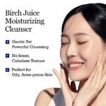 ROUND LAB Birch Juice Moisturizing Cleanser | Unclogs hidden sebum, Clears away dead skin cells., Soothing, Low pH, Gel Type Cleanser (5.07 fl.oz) | Unclogs hidden sebum, Clears away dead skin cells, Soothing Face Wash, Low pH Gel Cleanser, Korean Skin Care - Image 5