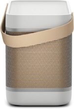 Bang & Olufsen Beolit 20 Portable Bluetooth Speaker - Grey Mist | Wireless Charging, Loud 360 Degree Sound, Home and Outdoor, Qi Phone Charger Pad - Image 12