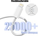 Car Apple Carplay Cable, 3FT Car Charger Cord, USB A to Lightning Cable Compatible for iPhone 14 13 12 11 Pro Max XR XS X 8 7 6 Plus SE iPad Charging Cord - Image 6