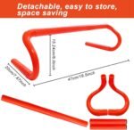 Professional Agility Ladder Speed Training Equipment Set-20ft Agility Ladder,12 Soccer Cones, 4 Agility Hurdles, Running Parachute, Suitable for Soccer Football Basketball Training - Image 5