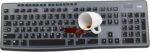 Keyboard Cover for Logitech MK295 MK275 MK270 Wireless Keyboard, Logitech K200 K260 K270 MK200 MK260 K270 K275 K295 Keyboard Cover Skin Protector - Black - Image 7