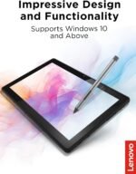 Lenovo Digital Pen 2 (Laptop) - Ultra-Tactile Response - 4,096 Levels of Pressure - Natural Feel Elastometer Pen Tip - Extended Battery Life - Silver, Grey - Image 3