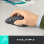 Logitech M510 Full Size Ambidextrous 2.4 GHz Wireless Mouse | 2.4 GHz USB-A Nano Receiver, tilt-to-scroll function, 2-year battery life, Windows Mac Linux compatible, certified for Chrome - Image 3