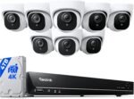 REOLINK 16CH 4K Security Dome Camera System with 4TB HDD RLK16-800D8 | 8pcs 8MP PoE Cameras, Smart Person/Vehicle Detection, 16CH NVR, H.265, 24/7 Recording, High Bitrate & Clear Stream - Image 2