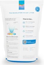 PrettyLitter Health Monitoring Cat Litter, Lotus Flower, 6 lb. Bag | Up to 1 Month Supply, Non-Clumping, Advanced Odor Control, Automatic Litter Box Compatible, Color Changing Silica Crystals - Image 3