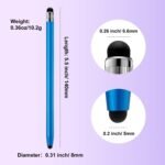 ChaoQ Stylus Pen for Touchscreen, 3pcs Stylus Pen for iPad iPhone Android | High Sensitivity and Precision, Suitable for iPad iPhone Android and All Touch Screens (Black/Silver/Blue) - Image 3