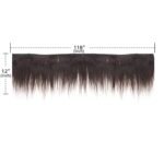 New Remy Yaky-Remy Blue 100% VIRGIN Human Hair Weave- Shed Free&Tangle Free (#1B, 12” packs of 2) - Image 4