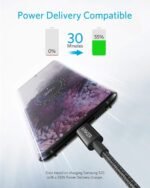 Anker USB C to USB C Cable, 60W Fast Charging Cable (5-Pack, 6 ft, Black) | For iPhone 17 Series, iPad mini 6, and More - Image 3