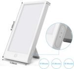 Light Therapy Lamp, Blue Light Energy Lamp and Adjustable LED Blue Light, Tablet One Touch with Timer, 100% UV Free - Image 6