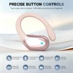 HAOYUYAN Sports Bluetooth Headphones, 80Hrs Playtime Wireless Earbuds with LED Power Display, IPX7 Waterproof Earphones for Workout/Running, Noise Canceling Headset Ear Buds - Image 7