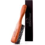 Beard Brush by ZilberHaar - Stiff Boar Bristles for Men's Grooming - Straightens and Promotes Growth - Works with Beard Oil and Balm - For Beard Kits - 6 inches long - Image 2