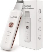 GUGUG Waterproof Skin Scrubber 4-in-1 Facial Spatula Pore Cleaner for Face | Blackhead remover with 4 modes,rounded stainless steel head,10-minute auto-off,Type-C charging and 2 silicone attachments. - Image 2
