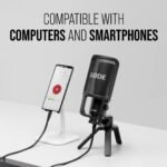 RØDE NT-USB+ Professional-Grade USB Condenser Microphone For Recording Studio Quality Audio Directly To A Computer Or Mobile Device, Black | USB-C condenser microphone with Revolution Preamp and APHEX processing for vocals, podcasts and streaming - Image 3