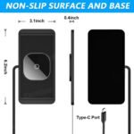 Magnetic Wireless Charger for Toyota Tacoma 2024 2025 2026 for Toyota 4Runner 2025 2026 15W Fast Wireless Car Phone Charger Pad Non-Slip Phone Holders for iPhone 17/16/15/14/13/12 - Image 8