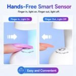 Beetles Mini UV Light for Gel Nails Flash Curing Innovative with Smart | Sensor for Easy and Fast Extension System, Portable Manicure UV LED Light for Gel Nail Polish DIY Nail Art - Image 6