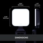 Logitech for Creators Litra Glow Premium LED Streaming Light - Graphite | Computer lighting for video conferencing, Zoom meetings, adjustable mount, desktop app control for PC/Mac - Image 11