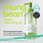 beplain Mung Bean Cleansing Oil Makeup Remover, Sensitive Skin, 6.76 fl oz - Image 3