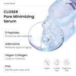 FRANKLY Closer Serum | Pore Minimizer Serum | 1.01 fl oz | 9 Peptides, Vegan Collagen, Adenosine, PHA | Korean Pore Minimizer for Glass Skin, Anti-Aging, Hydration, Elasticity - Image 5
