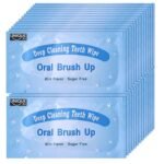 100pcs Disposable Textured Deep Cleaning Teeth Wipes Finger Brush Oral Brush Clean Wipes - Image 7