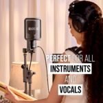 RØDE NT-USB+ Professional-Grade USB Condenser Microphone For Recording Studio Quality Audio Directly To A Computer Or Mobile Device, Black | USB-C condenser microphone with Revolution Preamp and APHEX processing for vocals, podcasts and streaming - Image 5
