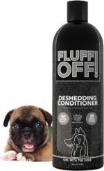 Fluff Off! by Girl With The Dogs, Natural Deshedding Dog/Cat Conditioner, 16 Oz, Made in USA 8 Wks+ - Image 2
