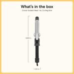 Conair Curling Iron​, Fine to Thick Hair, 1-in. Barrel, Black/Silver | Hair curler with multi-layer technology for tight curls and loose waves, 25 heat settings up to 400°F, and 60-second heat-up - Image 8