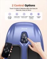 Foot Massager with Heat,Shiatsu Deep Kneading Massager for Plantar Fasciitis, Foot Massage Machine with Multi Massage Modes & Remote Control for Pain Relief (Purple) - Image 3