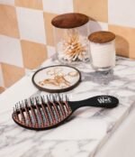 Wet Brush Ceramic Speed Dry Detangler, Black, Vented Blow-Dry Hair Brush | Soft HeatFlex Bristles, Up to 45% Faster Drying with Less Breakage, Smooth Shine & Easy Styling for All Hair Types - Image 13