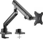 VIVO Premium Aluminum Full Motion Single Ultrawide Monitor Desk Mount Stand with Lift Engine Arm, Fits Screens up to 40 inches, STAND-V101BB - Image 2