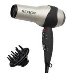 REVLON Turbo Hair Dryer | 1875 Watts of Maximum Shine, Fast Dry (Silver) | Built for Speed, Style & Shine, Fast Drying, Reduces Frizz, 3X Ceramic Coating - Image 2