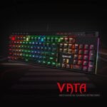 Redragon K580 Wired RGB Mechanical Gaming Keyboard, Macro Key & Media Wheel | 5 On-Board Keybinding Buttons for MMO MOBA Games, Dedicated Media Controls, Classic Tactile Blue Switch for Hype Typing Feel - Image 3