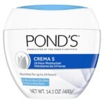 Pond's Nourishing Moisturizing Cream, Crema S, Fragrance Free, Ivory, 14.1 Oz - Image 2