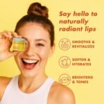 Handmade Heroes Turmeric Lip Scrub with Vitamin C 1oz | 100% Natural Vegan Exfoliant To Smooth Dark Dry Chapped & Smokers Lips, Deep Conditioning Sugar Polish Exfoliator Scrubber - Image 3