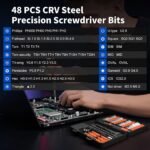 STREBITO Micro Screwdriver Set 64 in 1 Magnetic Screwdriver Set with Torx | Triwing, Pentalobe, Gamebit, Electronic Repair Tool Kit for Computer, PC, Laptop, Phone, PS5, XBOX, Switch, Watch, Eyeglasses - Image 3
