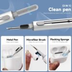 for AirPods Cleaning Kit with Cleaner Pen&Cleaning Putt-Green | 48 Pack Multifunction Deep Cleaner Tool Headphones for Airpods Pro 4 3 2 1 Generation Phone Charging Port,Earbuds - Image 6